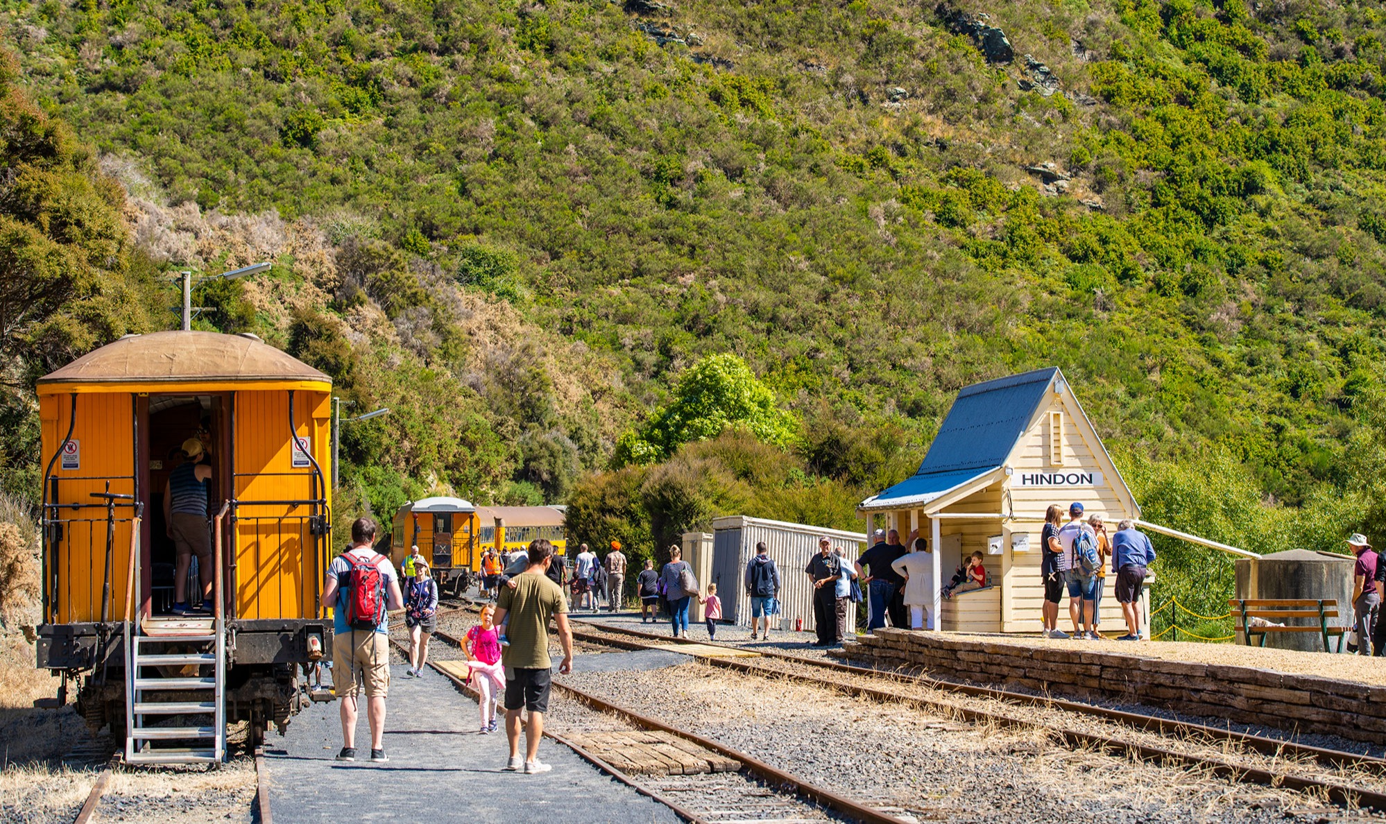 dunedin railways hindon station