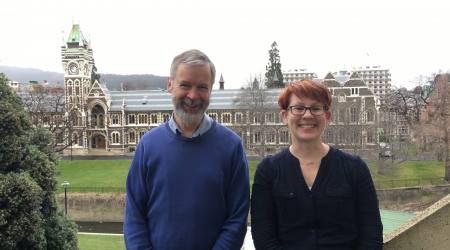 Ian Lamont and Kay Ramsay