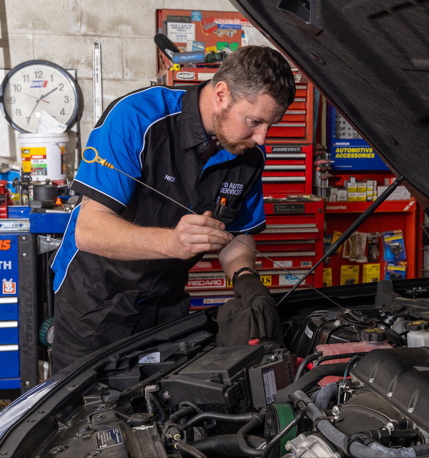 nick oil check