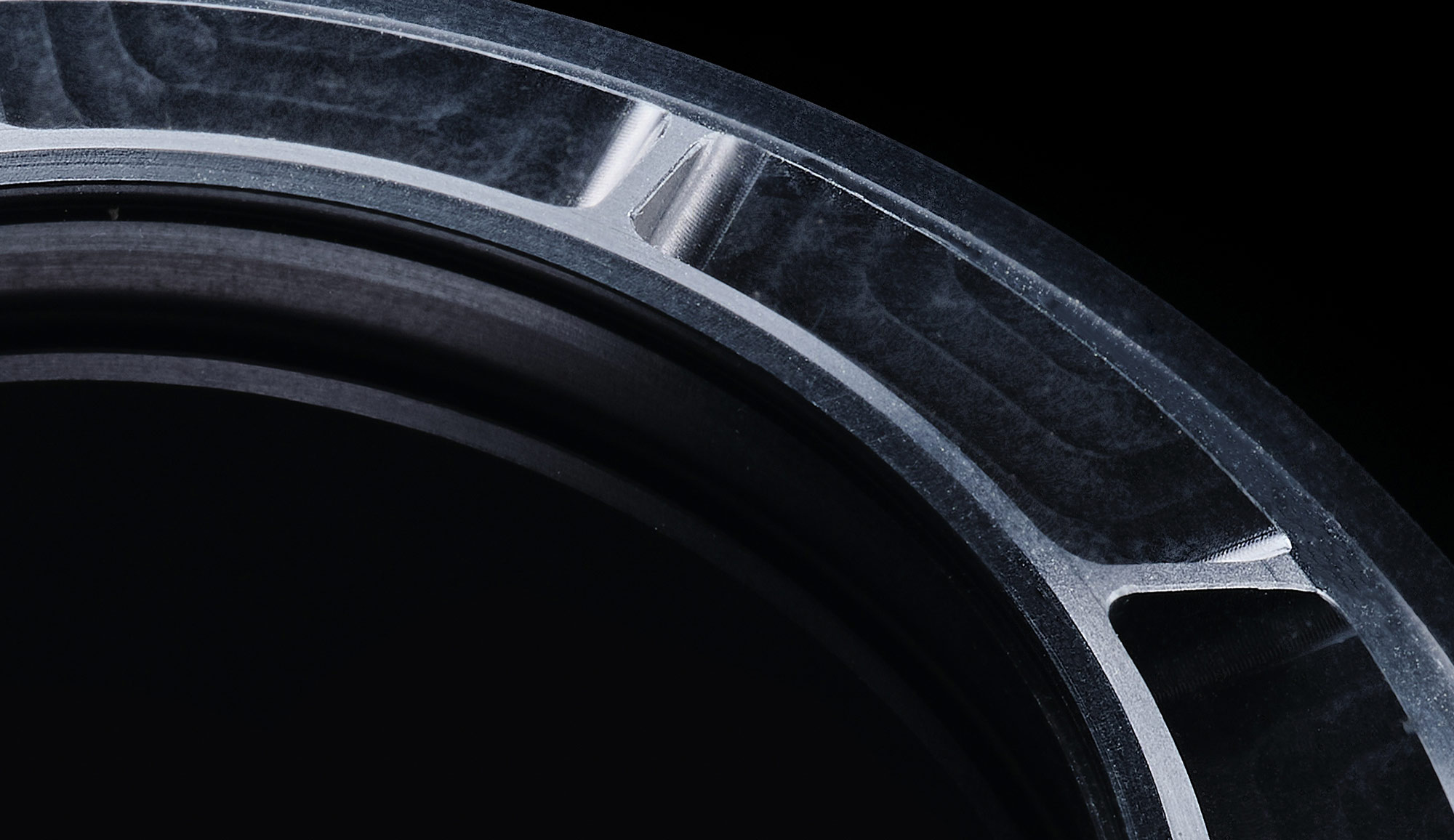 Anodised precision machined component showcasing United Machinists’ in-house anodising capability