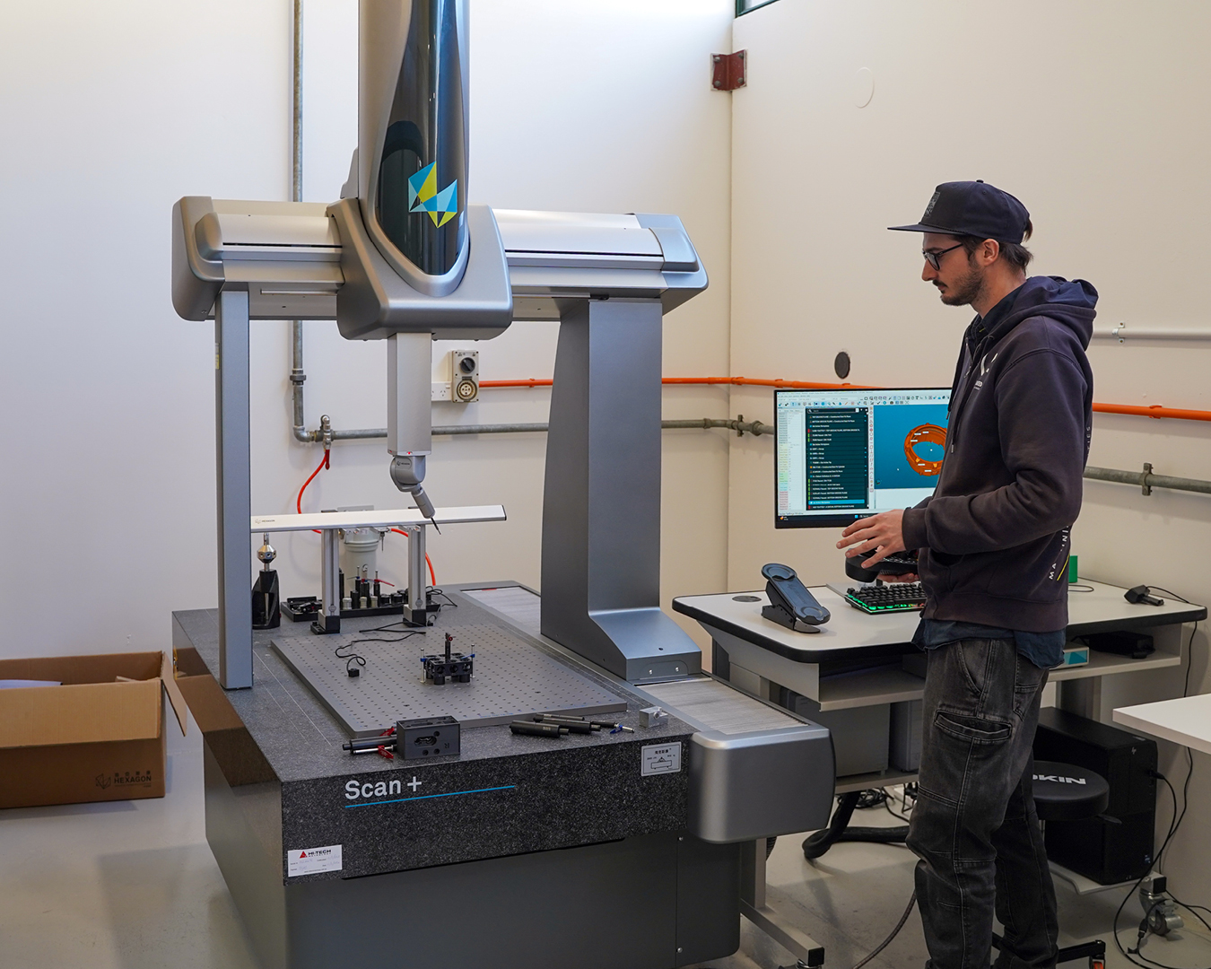 Our New Hexagon Global S Scan+ CMM